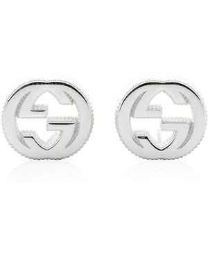 Gucci Interlocking G Earrings - Metallic
