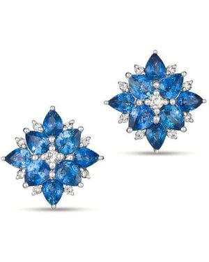 Le Vian Ladies Blueberry Sapphire Earrings Set