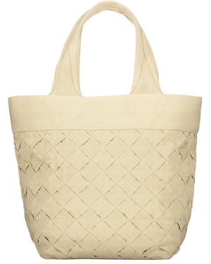 Bottega Veneta Intrecciato Nappa Tote - Natural