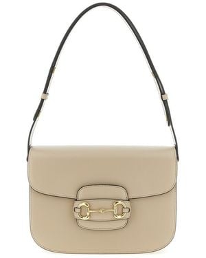 Gucci Horsebit 1955 Medium Shoulder Bag - Metallic