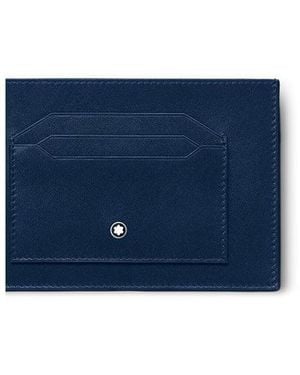 Montblanc Meisterstuck Card Holder 6Cc - Blue