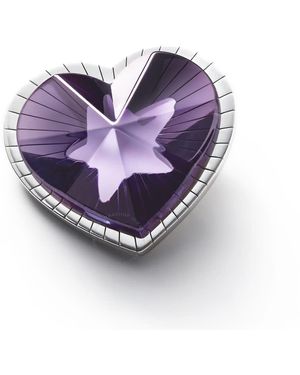 Baccarat Etoile Mon Coeur Sterling Crystal Pendant 2812853 - Purple
