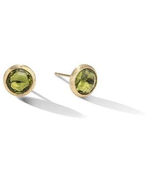 Marco Bicego Jaipur Peridot Stud Earrings - Yellow