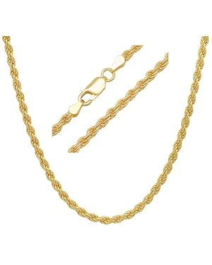 Kylie Harper Thick/Heavy Italian 14K Over Rope Chain - Metallic