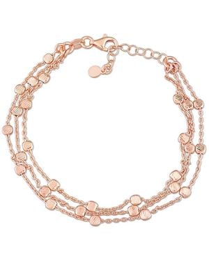 Amour Multi-Strand Chain Bracelet - Pink