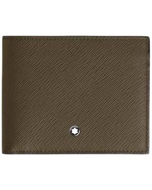 Montblanc Sartorial Leather 6Cc Wallet - Green