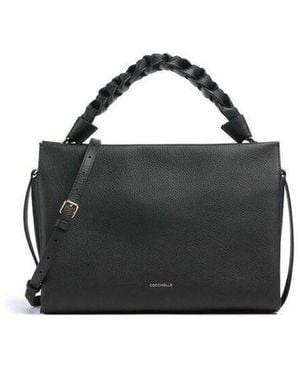 Coccinelle Boheme Grana Shoulder Bag - Black