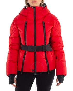 Moncler Goncelin Short Down Padded Jacket - Red