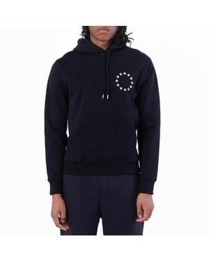 Etudes Studio Klein Europa Cotton Hoodie - Blue