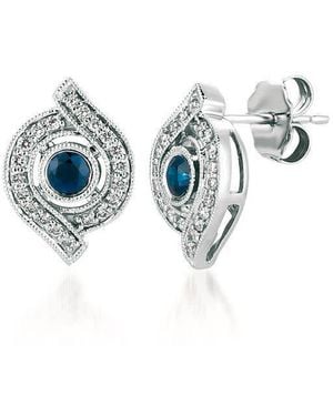 Le Vian Blueberry Sapphire Earrings Set