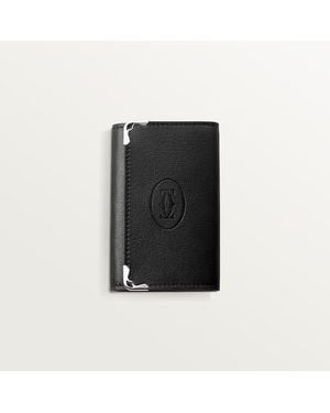 Cartier Must Cabochon Key Case - Black