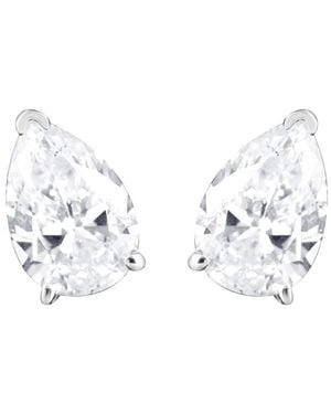 Brilliant Diamond 14Kt 2.00 Carat Lab Grown Diamond Stud Earrings For - Metallic