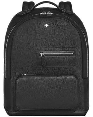 Montblanc Companion Leather Backpack - Black