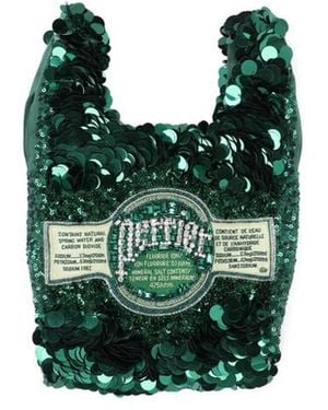 Anya Hindmarch Mini Tote Bag Perrier - Green