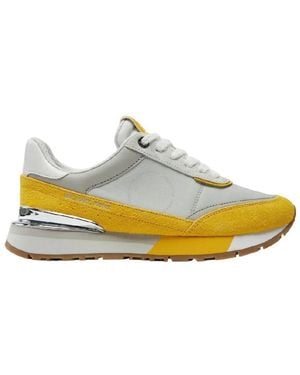 Michael Kors Nova Lace-Up Suede Sneakers, Brand (Us - Yellow