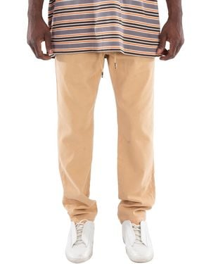 Tommy Hilfiger Harlem Stretch Cotton Sports Trousers, Waist - Natural