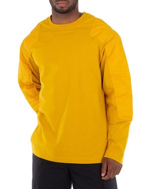 Burberry Panelled Fine-Knit Jumper - Yellow