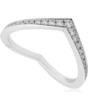 Messika Fiery Diamond Pave Wedding Ring - White
