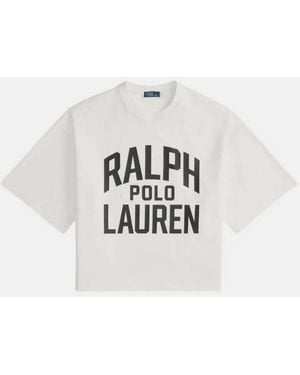 Polo Ralph Lauren Logo Cotton Jersey T-Shirt - White