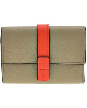 Loewe Small Vertical Calfskin Wallet - Multicolour