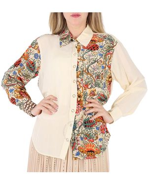 Burberry floral shirt hotsell