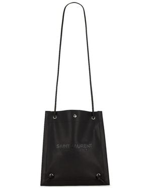 Saint Laurent Leather Universite Crossbody Bag - Black