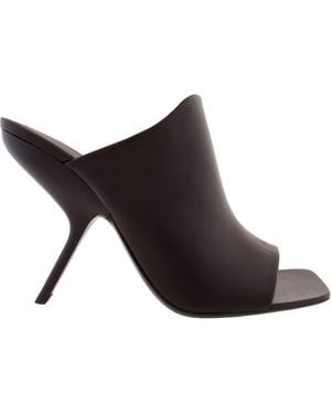 Ferragamo Ferragamo Era X5 Nappa Leather Mules - Brown
