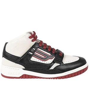 Bally Champion Kuper-T Leather Trainers, Brand Size 6 Us - Black