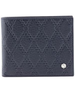 Picasso and Co Leather Wallet - Blue