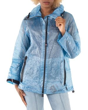 Moncler Ladies Day-Namic Landry Crinkled Jacket - Blue