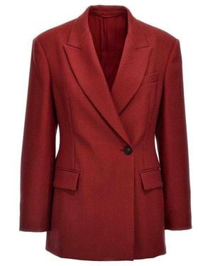 Brunello Cucinelli Tailored Single-Button Blazer, Brand Size 40 (Us