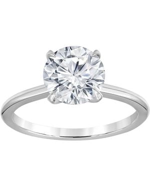 Brilliant Diamond 1.50 Carat 14K Round Cut Lab Grown Diamond Solitaire Ring For - Color/Clarity-Jsi - White