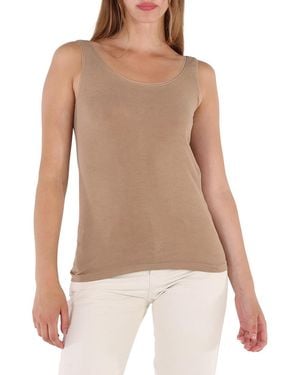 Wolford Ladies Latte Jamaika Sleeveless Top - Natural