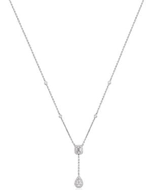 Messika My Twin Tie Necklace - Metallic