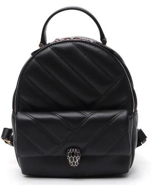 BVLGARI Serpenti Cabochon Backpack - Black