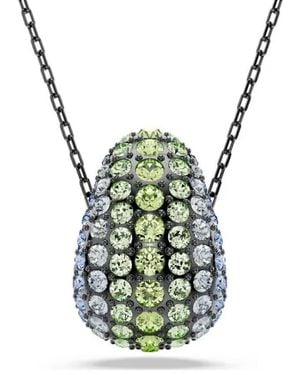 Swarovski Sublima Pendant Necklace - Green