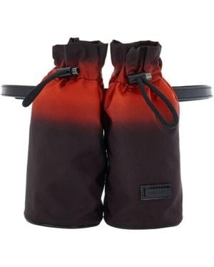 Ferragamo Double-Bottle Belt Bag - Red