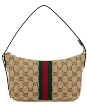 Gucci Lunetta Small Crossbody Bag - Brown