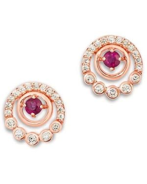 Le Vian Ladies Passion Ruby Earrings Set - Pink