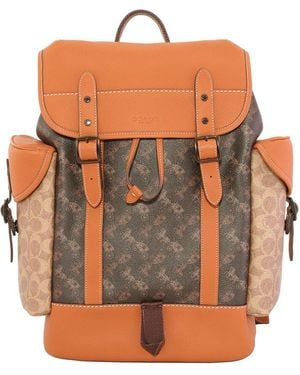 COACH Hitch Backpack - Orange