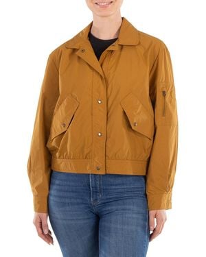 Save The Duck Mila Shirt Jacket, Brand Size 0 - Brown