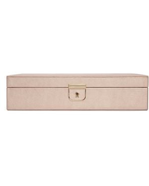 Wolf Palermo Medium Rose Jewelry Box 213216 - Pink