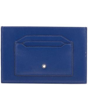 Montblanc Meisterstuck Card Holder 6Cc - Blue