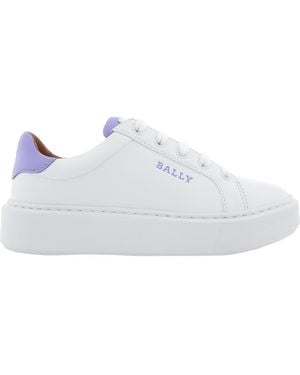 Bally Clarysleather Low-Top Sneakers, Brand Size 36 Us - White
