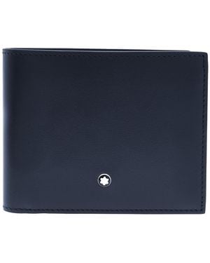 Montblanc Meisterstuck Leather Wallet 6Cc - Blue