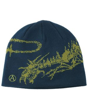 Aries Petrol Skeletor Skull Beanie - Blue