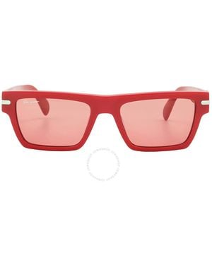 Ferragamo Red Square Sunglasses Sf1086s 600 54 - Pink