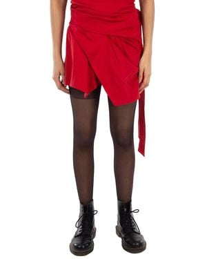 Isabel Marant Ladies Berenice Short Wrap Skirt - Red