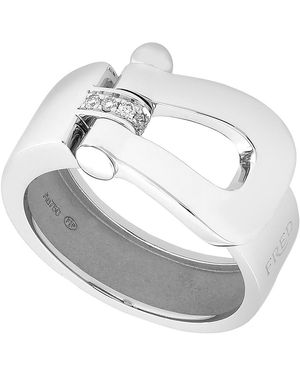 Fred Force 10 Large Model 18K Ring - Metallic