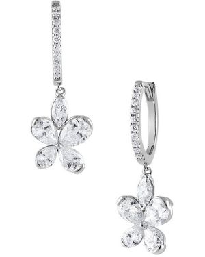 Brilliant Diamond 14Kt 1.60 Carat Lab Grown Diamond Stud Earrings For - Metallic